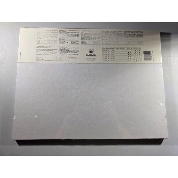 Arches Aquarelle Watercolor Block 12x16 140 Lb 100% Cotton Hot Pressed 20 Sheets - Picture 4 of 6